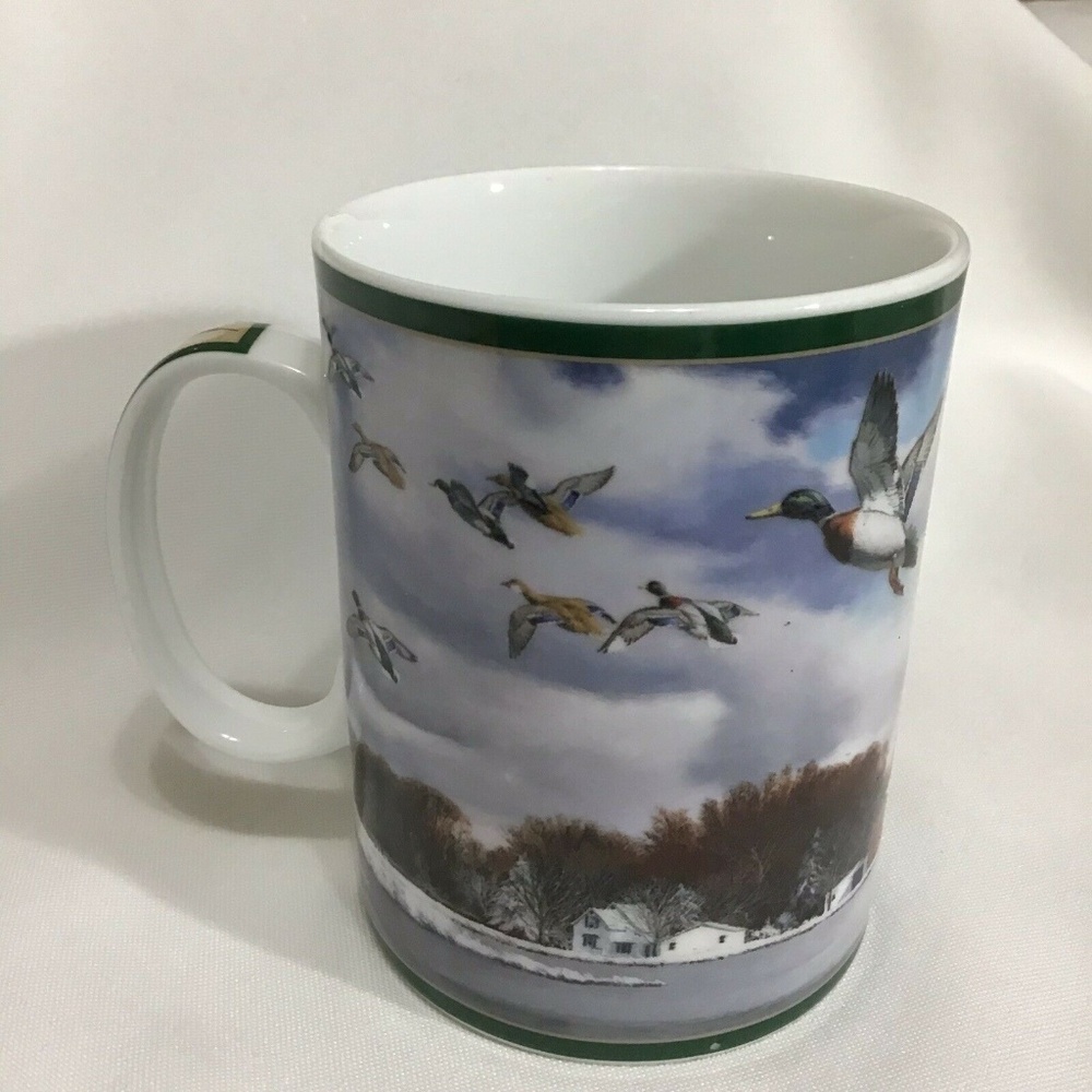 Mallards Seasons End Ducks N America Danbury Mug